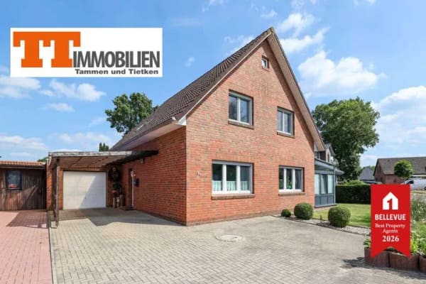 Immobilie in Friedeburg - TT: Ankommen. Durchatmen. Zuhause sein. – Familienidylle in Horsten! - Bild 0