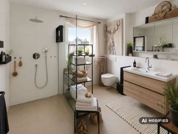 Immobilie in Hebertsfelden - Einziehen statt bauen: 180 m² Premium-Doppelhaushälfte mit PV, Klima und Doppelgarage - Bild 3