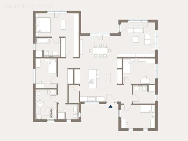 Immobilie in Lampertswalde - Großzügiger Bungalow mit viel Komfort - Bild 1