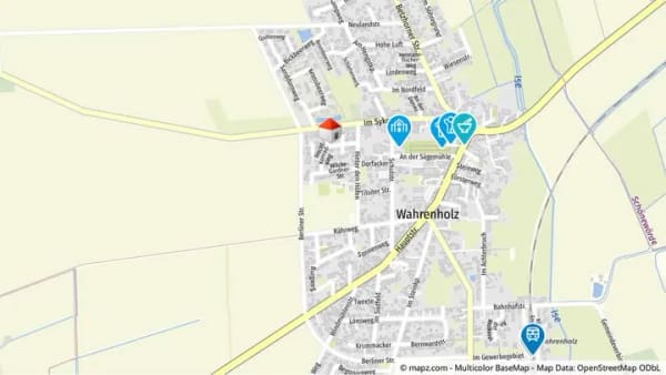 Immobilie in Wahrenholz - TOP ! Moderne DHH mit offener Küche ++ Garage ++ 2 Terrassen ++ herrlich angelegter Garten ! - Bild 1