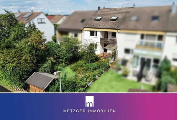 Immobilie in Neuhausen auf den Fildern - RMH in ruhiger & fam.-freundlicher Lage mit tollem Garten, großem Platzangebot & Ausbaupotenzial - Bild 0