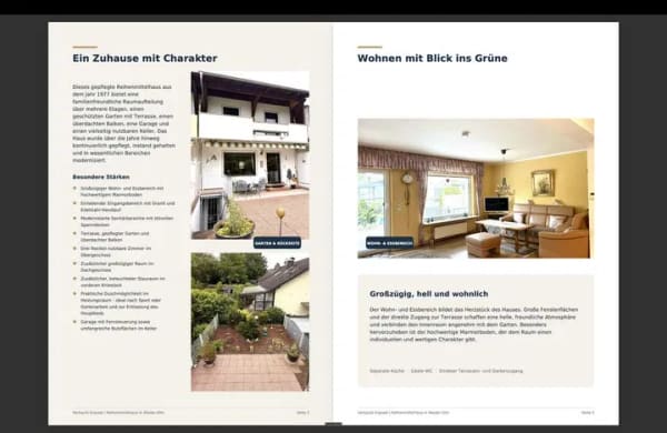 Immobilie in Nieder-Olm - Sehr gepflegtes Reihenmittelhaus mit Garten, Balkon und Garage - Bild 1