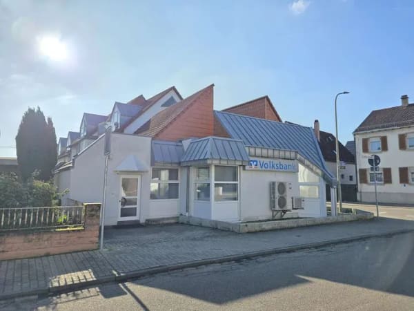 Immobilie in Römerberg - Renditestarke Gewerbeeinheit mit Kellerräumen - langfristiges Mietverhältnis- Volksbank als Mieter - Bild 3