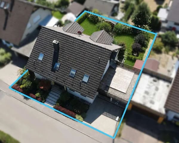 Immobilie in Hardthausen am Kocher - Einfamilienhaus mit 2 Wohnebenen  in Hardthausen – 344 m² WFL/NFL,  585 m² Grundstück & Doppelgarage - Bild 2