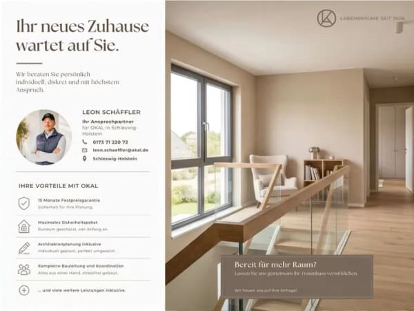 Immobilie in Selk - Modernes Wohnen in Selk - großzügige Architektur für hohe Ansprüche - Bild 3