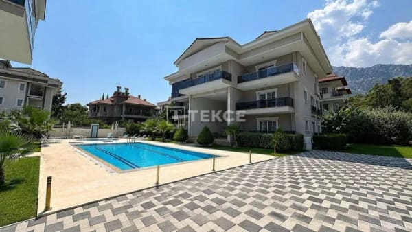 Immobilie in Berga/Elster - 3-Schlafzimmer-Wohnung in einer Anlage in Kemer, Antalya - Bild 1