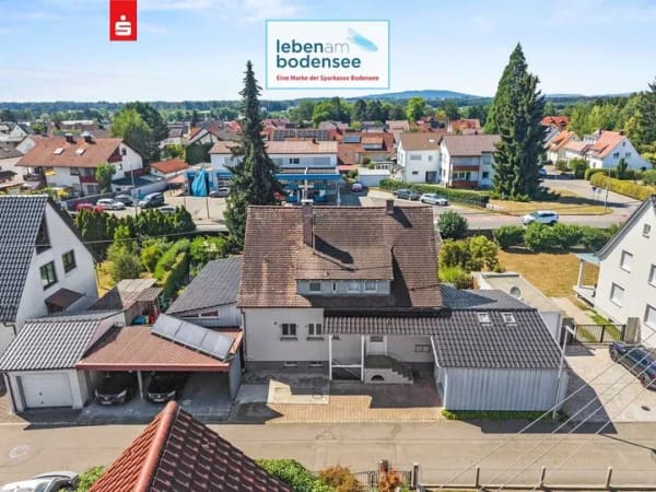 Immobilie in Meckenbeuren - Klein aber fein - 4-Zimmer-Dachgeschosswohnung mit Garage und Carport - Bild 0