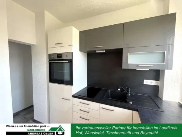 Immobilie in Hof - Moderne 2-Zimmer-Wohnung mit Garten und Garage in Hof - Bild 4
