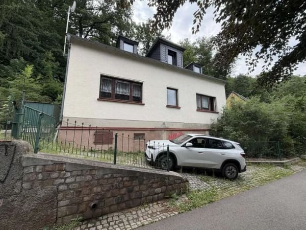 Immobilie in Langenweißbach - Einfamilienhaus mit einmaliger Lage an der Zwickauer Mulde - Bild 1