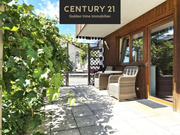 Immobilie in Waldkraiburg - ***Attraktive 3,5-Zimmer-Terrassenwohnung mit Gemeinschaftsgarten und Garage*** - Bild 0