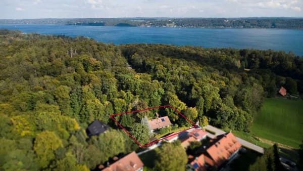 Immobilie in Pöcking - HUF Haus mit ca. 2.300 m² Grund in Feldafing - 8 Gehminuten zum See - Ortsrandlage - Bild 1