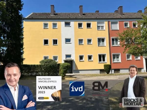 Immobilie in Augsburg - 1-Zimmer-Wohnung mit großer Wohnküche zum Hübschmachen im Bärenkeller - Erbbaurecht - Bild 0