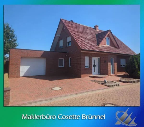 Immobilie in Ankum - Familien aufgepasst – modernes Einfamilienhaus mit 5 Zimmern, Garten und Garage in bester Lage - Bild 0