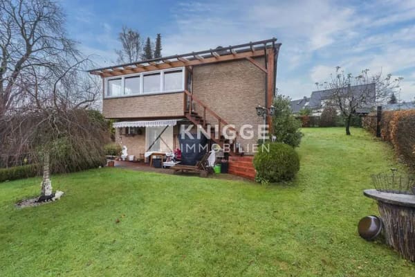 Immobilie in Overath - +++ 3710 - Einfamilienhaus mit Doppelgarage in ruhiger Lage von Overath-Oberbrombach +++ - Bild 3