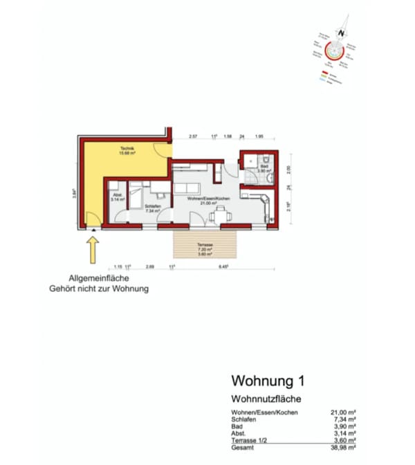 Immobilie in Bad Bocklet - Exklusive Neubau - Terrassenwohnung KfW 55  im Kurort Bad Bocklet - Bild 4