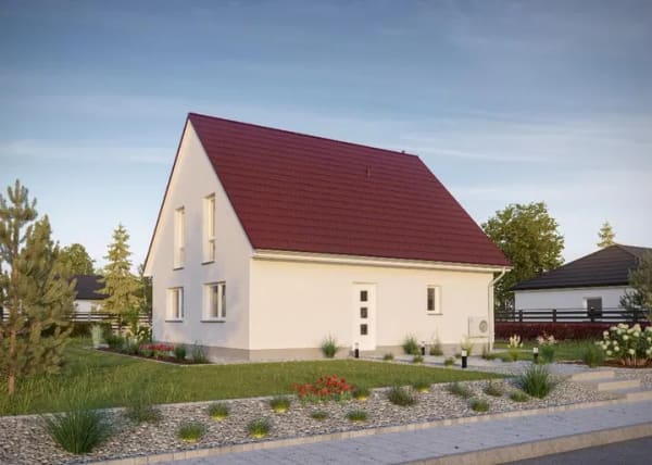 Immobilie in Großhartmannsdorf - Einfamilienhaus AL610 massiv schlüsselfertig Festpreisgarantie PV - Bild 0