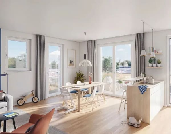 Immobilie in Hasselberg - moderne 2-Zimmer-Wohnung in Kappeln (MIEN ANKER) - Bild 3