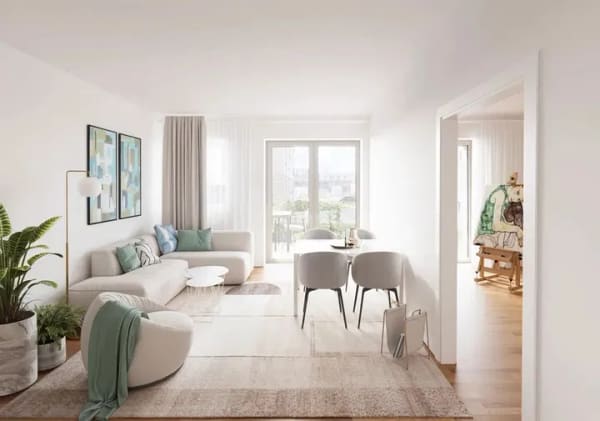 Immobilie in Hasselberg - 2-Zimmer-Wohnung im Erdgeschoss im MIEN ANKER Kappeln – der clevere Einstieg an der Schlei - Bild 1