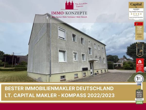 Immobilie in Plate - Kapitalanlage mit Mehrwert: Vermietete 3-Zimmer-Wohnung mit Garten & Garage - Bild 0
