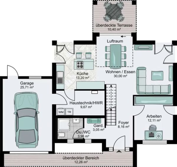 Immobilie in Ronshausen - Modernes Einfamilienhaus in Ronshausen - Projektiert nach Ihren Wünschen - Bild 1
