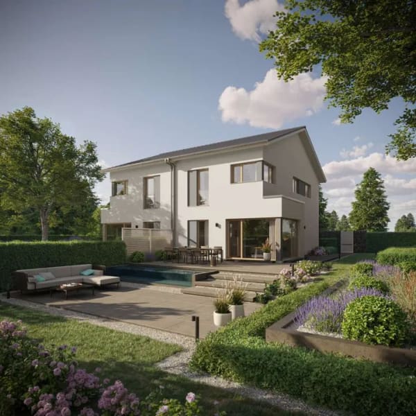 Immobilie in Gleichen - Harmonisches Doppelhaus mit zeitloser Architektur - Bild 0