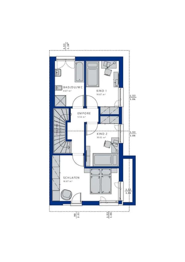 Immobilie in Gleichen - Harmonisches Doppelhaus mit zeitloser Architektur - Bild 4