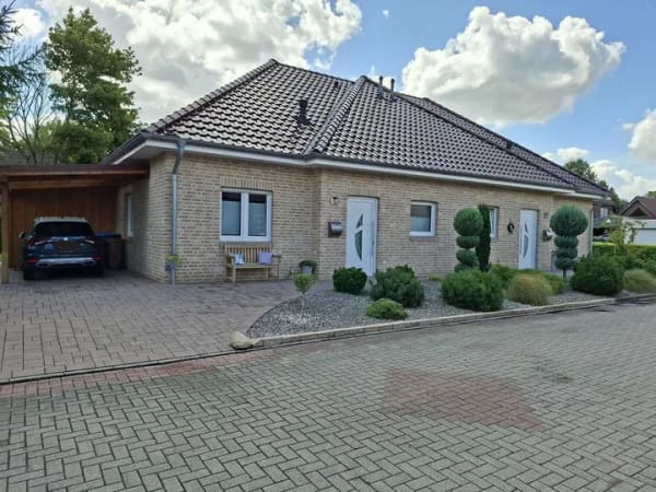 Immobilie in Dörpen - Sehr schöne Bungalow-Doppelhaushälfte in Dörpen - Bild 0