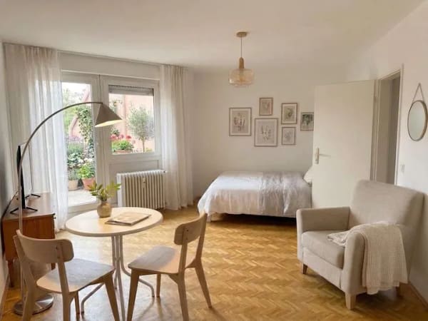 Immobilie in Geretsried - Kompaktes Apartment in Geretsried mit Bergblick und Balkon - Bild 1
