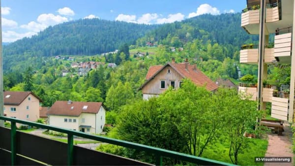 Immobilie in Bad Wildbad - Charmante Kapitalanlage: Vermietete Etagenwohnung mit Balkon in Bad Wildbad - Bild 3