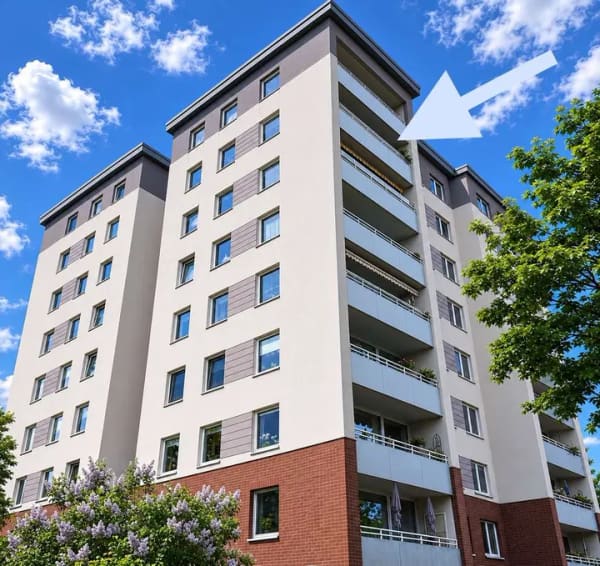 Immobilie in Flintbek - Schicke 3-Zimmer Eigentumswohnung mit ca. 104 qm Wohnfläche und phantastischem Weitblick! - Bild 0