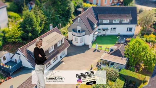 Immobilie in Schwelm - Einzigartiges Wohnensemble! MFH mit 4 Wohneinheiten & separates Wohngebäude auf einem Grundstück - Bild 0