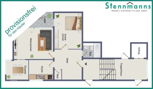 Immobilie in Radevormwald - Etagenwohnung in Radevormwald - Bild 0