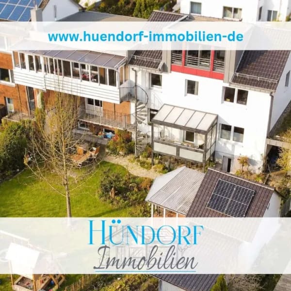 Immobilie in Westerkappeln - ‼️2-Familienhaus am Hollenbergs Hügel – modernisiert, mit sensationellem Garten & tollem Ausblick‼️ - Bild 0