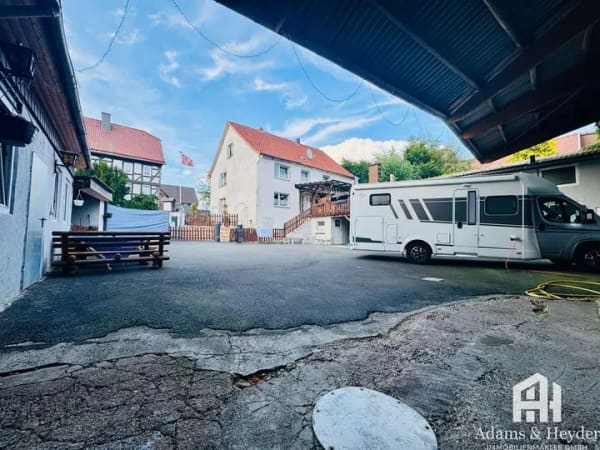 Immobilie in Gudensberg - Sanierter Bauernhof/Resthof mit angrenzender Wiese in Gudensberg OT Dorla - Bild 3