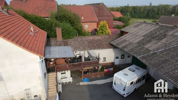 Immobilie in Gudensberg - Sanierter Bauernhof/Resthof mit angrenzender Wiese in Gudensberg OT Dorla - Bild 4