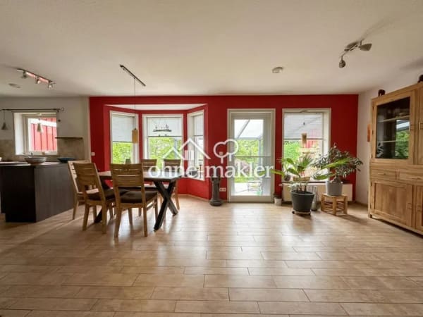 Immobilie in Großensee - Provisionsfrei: Schwedenhaus-Doppelhaushälfte mit Sauna, großem Garten & Feldblick - Bild 2