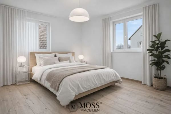 Immobilie in Schallstadt - 3-Zimmer-Neubau-Wohnung mit 89 m², Balkon und Gartenanteil in Schallstadt-Leutersberg - Bild 2