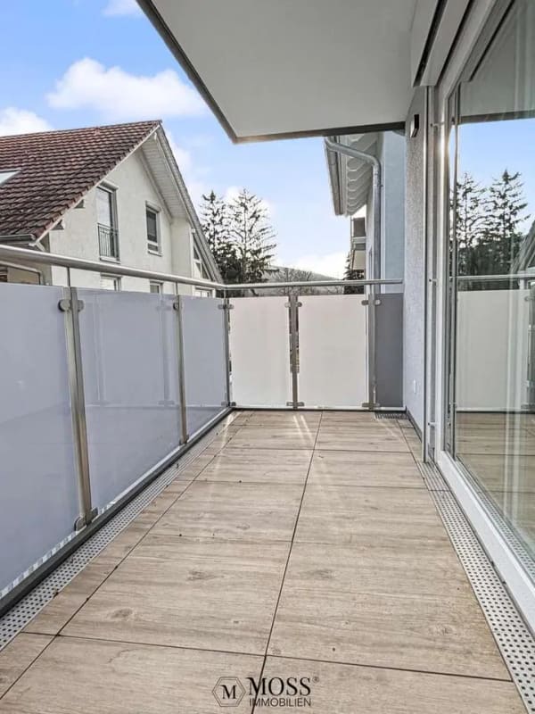 Immobilie in Schallstadt - 3-Zimmer-Neubau-Wohnung mit 89 m², Balkon und Gartenanteil in Schallstadt-Leutersberg - Bild 4
