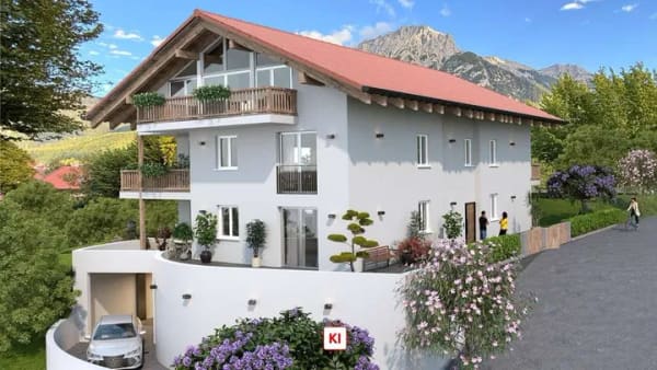 Immobilie in Mittenwald - Wohnhighlight über den Dächern von Mittenwald - Bild 1