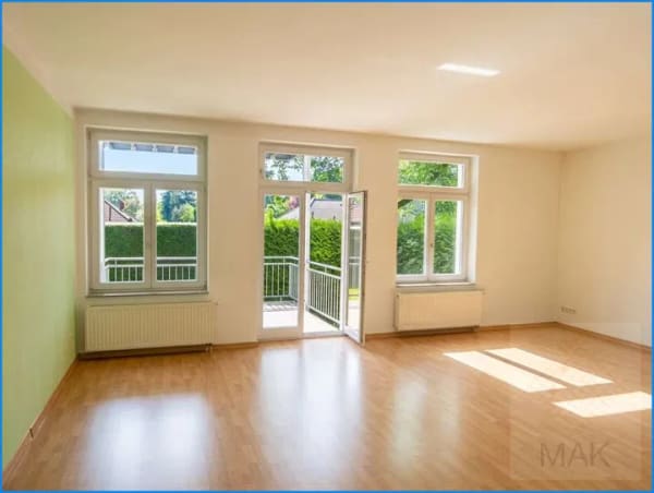 Immobilie in Stahnsdorf - MAK Immobilien:  Großzügige 3 Zimmer Wohnung mit großem Balkon in Stahnsdorf - Bild 2