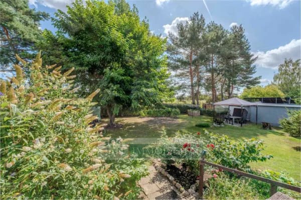 Immobilie in Oberkrämer - BUNGALOW MIT WEITBLICK – Wohnen im Grünen mit traumhaftem Blick auf die Pferdekoppel! - Bild 1