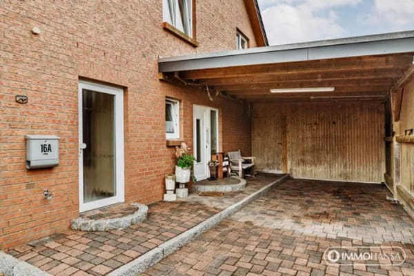 Immobilie in Eyendorf - Vollständig ausgebaute Doppelhaushälfte mit Carport *gepflegt und familienfreundlich* - Bild 1