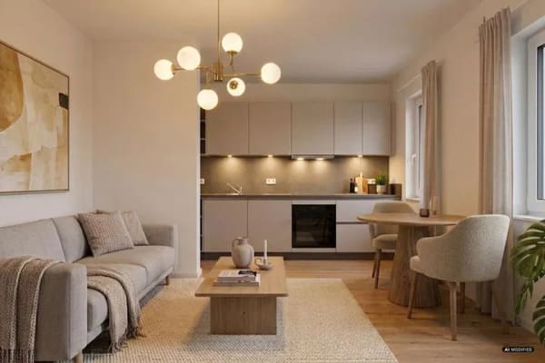 Immobilie in Scheeßel - Sanierte Erdgeschosswohnung mit eigenem Zugang, Einbauküche und Tageslichtbad - Bild 0
