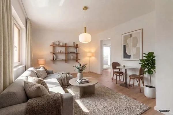 Immobilie in Scheeßel - Sanierte Erdgeschosswohnung mit eigenem Zugang, Einbauküche und Tageslichtbad - Bild 3