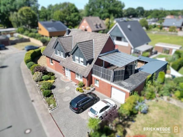 Immobilie in Hörstel - Zwei Wohnungen, viele Möglichkeiten - Zweifamilienhaus in Bevergern - Bild 1