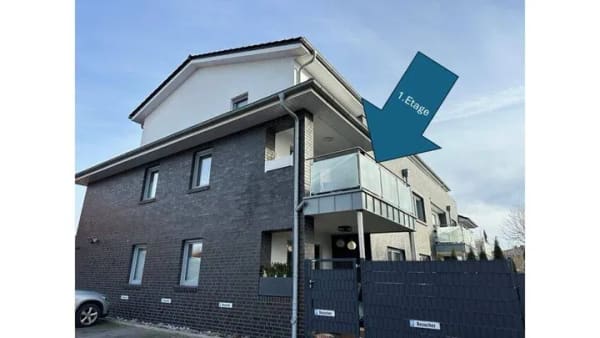 Immobilie in Neuenkirchen-Vörden - ** Hochwertige und moderne Eigentumswohnung in KFW 40 Energieeffizienzhaus zu verkaufen!** - Bild 0