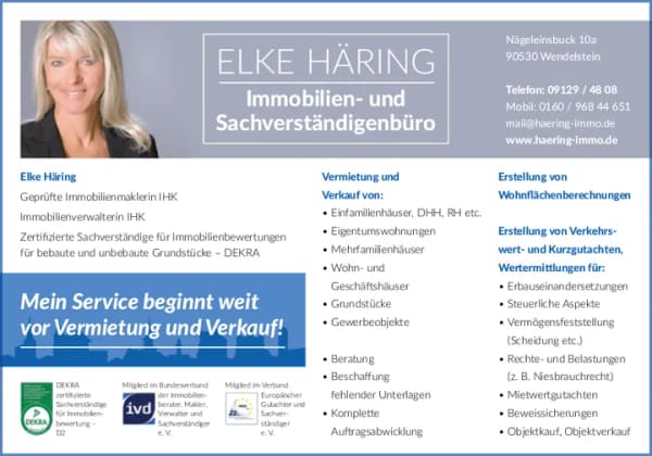 Immobilie in Wendelstein - Vermietete 1 Zimmer Erdgeschosswohnung mit Terrasse – komfortabel, barrierefrei und zukunftsorientiert. - Bild 1