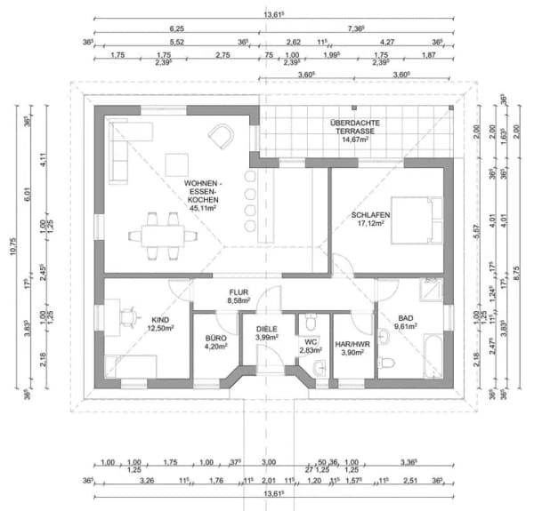 Immobilie in Frankenberg - Ihr Architektenhaus in Frankenberg (Eder) zum attraktivem Preis - Bild 2