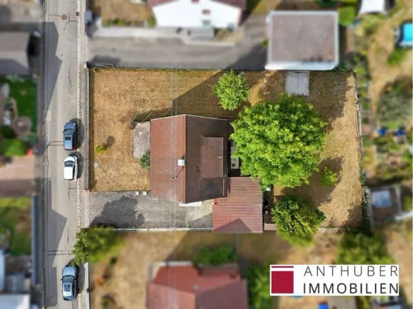 Immobilie in Langweid am Lech - ***Provisionsfrei für Kaufende***Kleines Zweifamilienhaus mit vielseitigen Nutzungsmöglichkeiten - Bild 3
