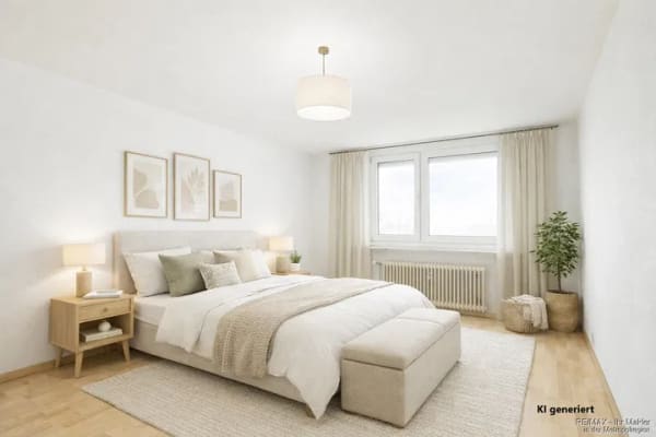 Immobilie in Oberasbach - Helle 2-Zimmer-Wohnung mit Balkon inkl. Tiefgaragenstellplatz - Bild 4